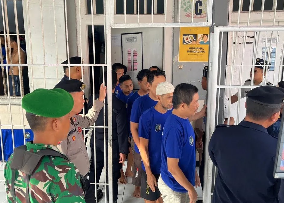 Razia Gabungan di Lapas Majalengka, Pastikan Bebas Narkoba dan Barang Terlarang