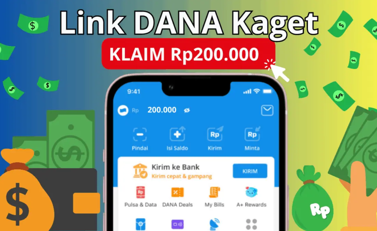 Saldo DANA Gratis Total Rp 500.000 Edisi Hari Ini, Klaim Deretan Link DANA Kaget Sabtu, 27 September