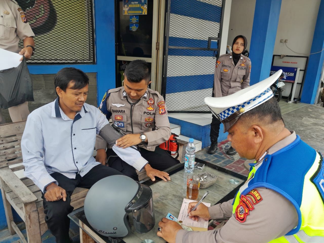 Dokkes Polres Majalengka Gelar Pemeriksaan Kesehatan