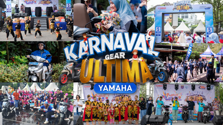 Rayakan Kemerdekaan, Yamaha Hadirkan Karnaval GEAR ULTIMA di 9 Kota