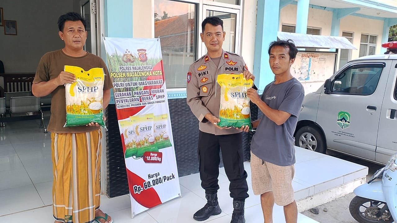 Seluruh Polsek Salurkan Beras Murah SPHP hingga Desember