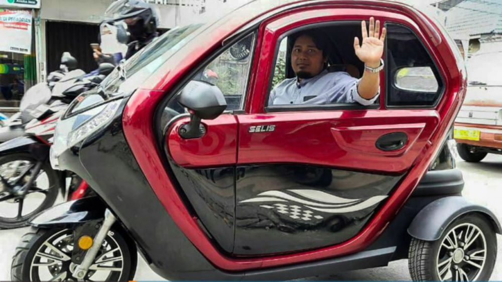 Motor Listrik Roda Tiga, Harga Mulai Rp 12 Juta dengan Jarak Tempuh 100 Km, Cocok untuk Mobilitas Harian