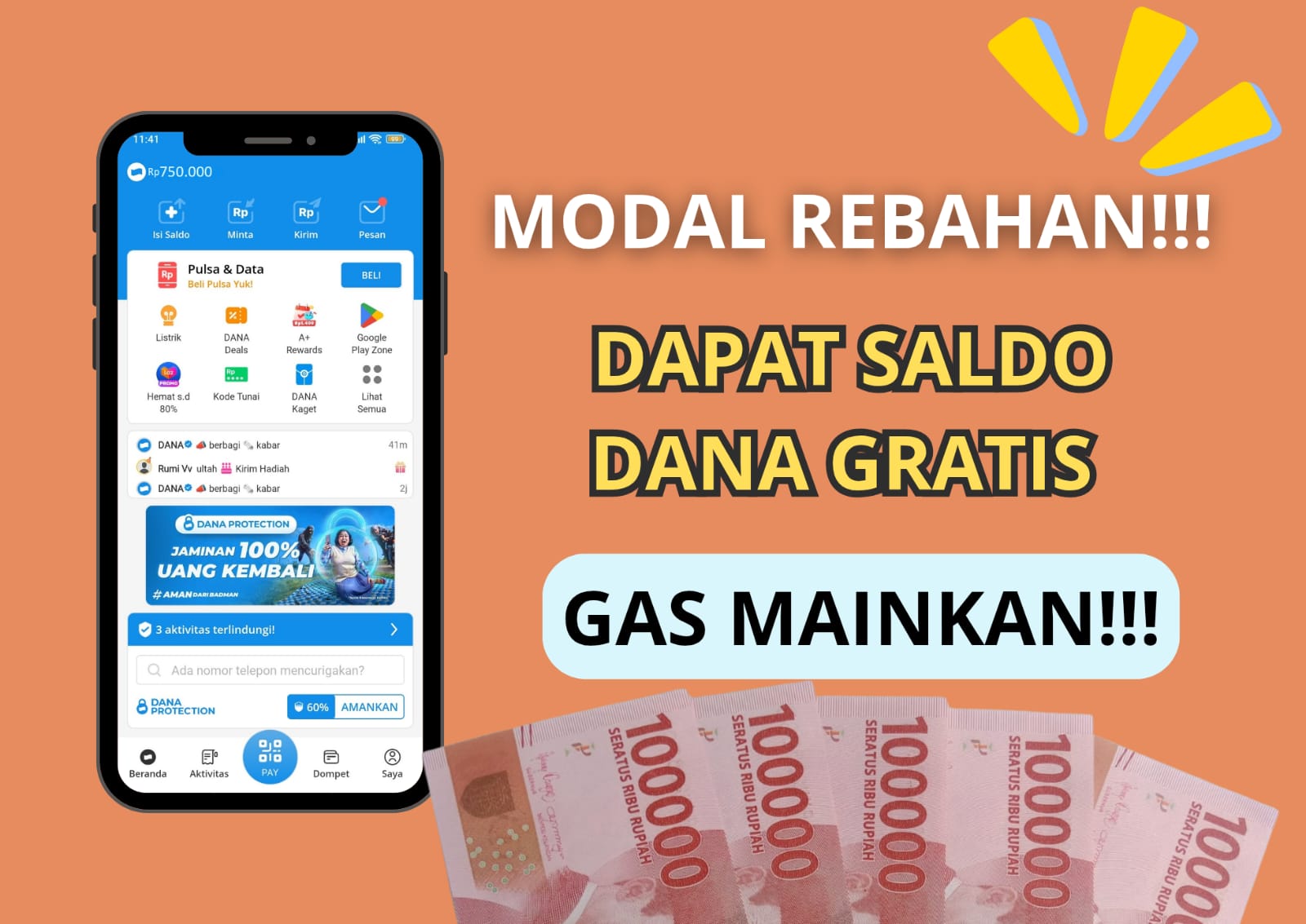 Terbukti Cair! Kamu Bisa Dapat Saldo DANA Gratis Rp250.000 dari Game Penghasil Uang, Ini Caranya!