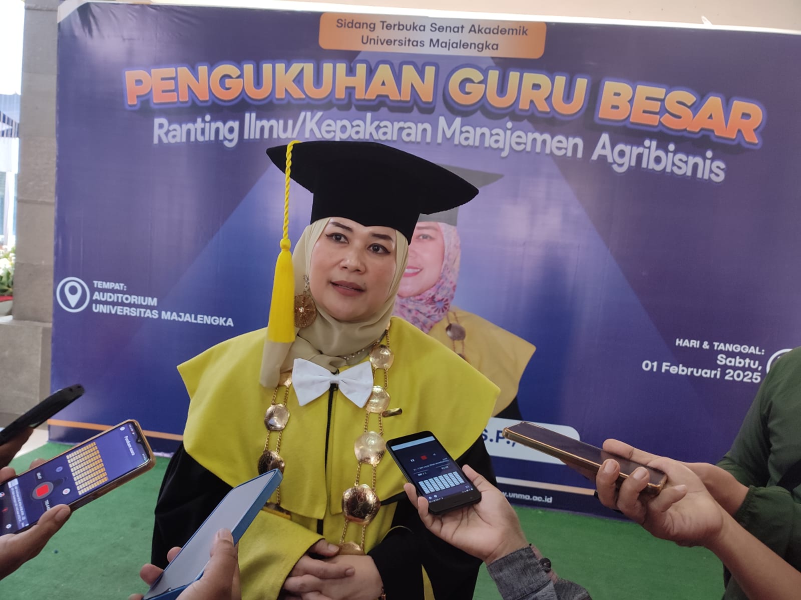 Prof Sri Ayu Andayani Catat Sejarah, Guru Besar Pertama Unma