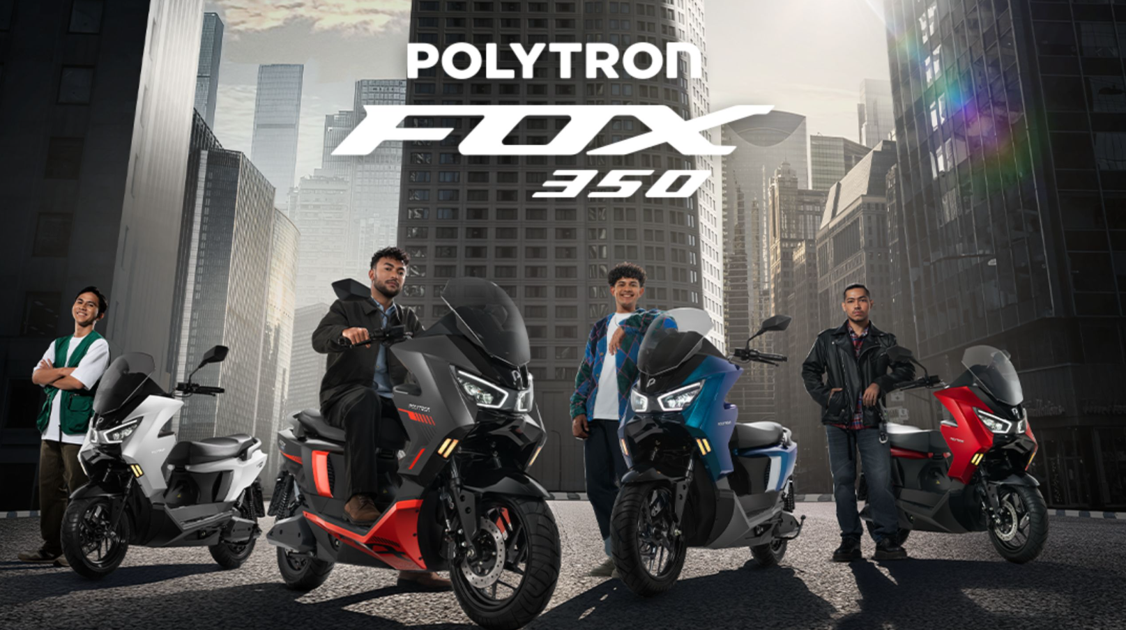 Mau Punya Motor Listrik Polytron Fox 350? Segini Angsurannya