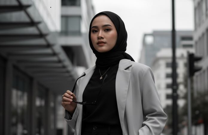 Kumpulan Ide Prompt Gemini AI Foto Wanita Berhijab, Gaya OOTD yang Elegan dan Kasual