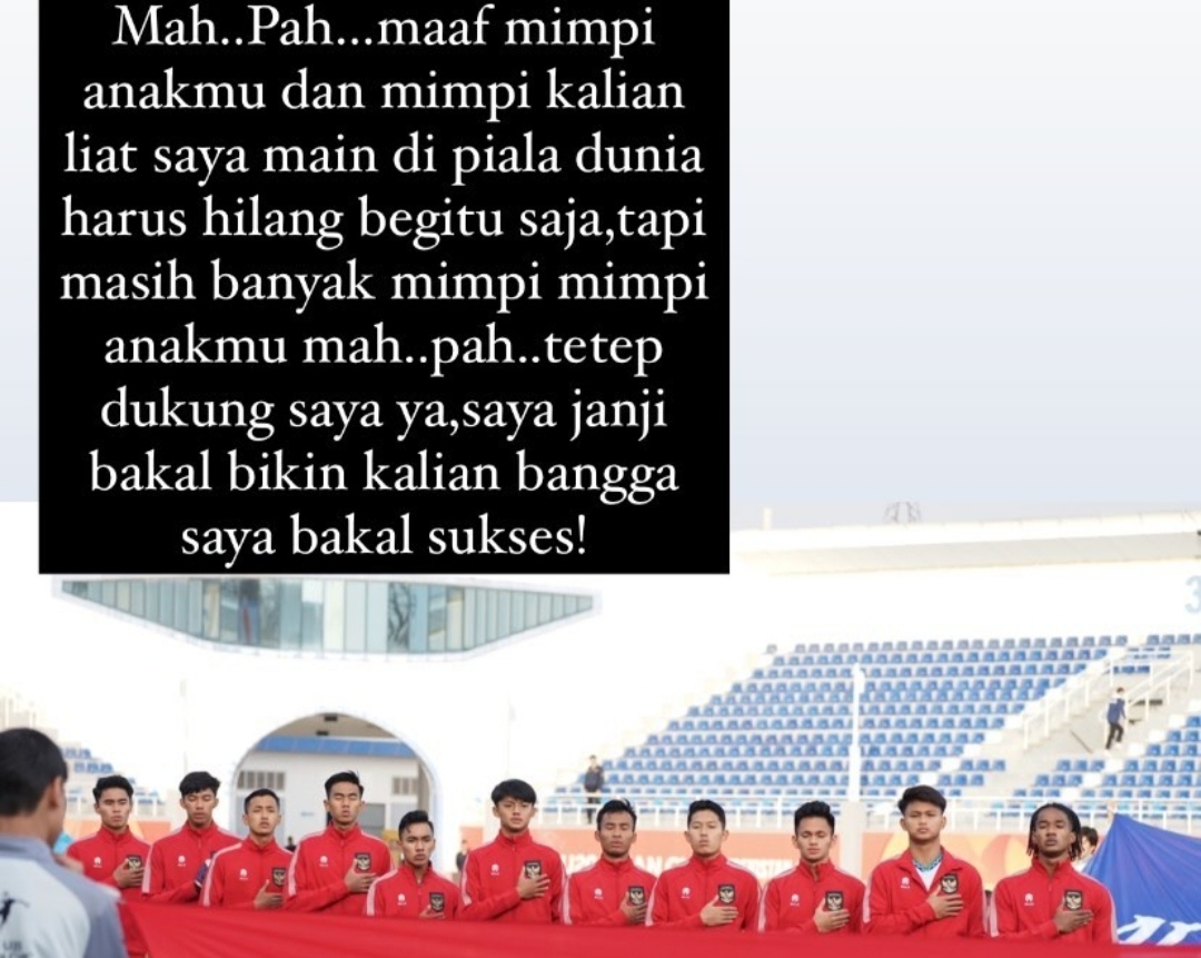 Komentar Nyesek Kiper Timnas Asal Majalengka ke Ganjar Gegara Indonesia Gagal Jadi Tuan Rumah Piala Dunia 