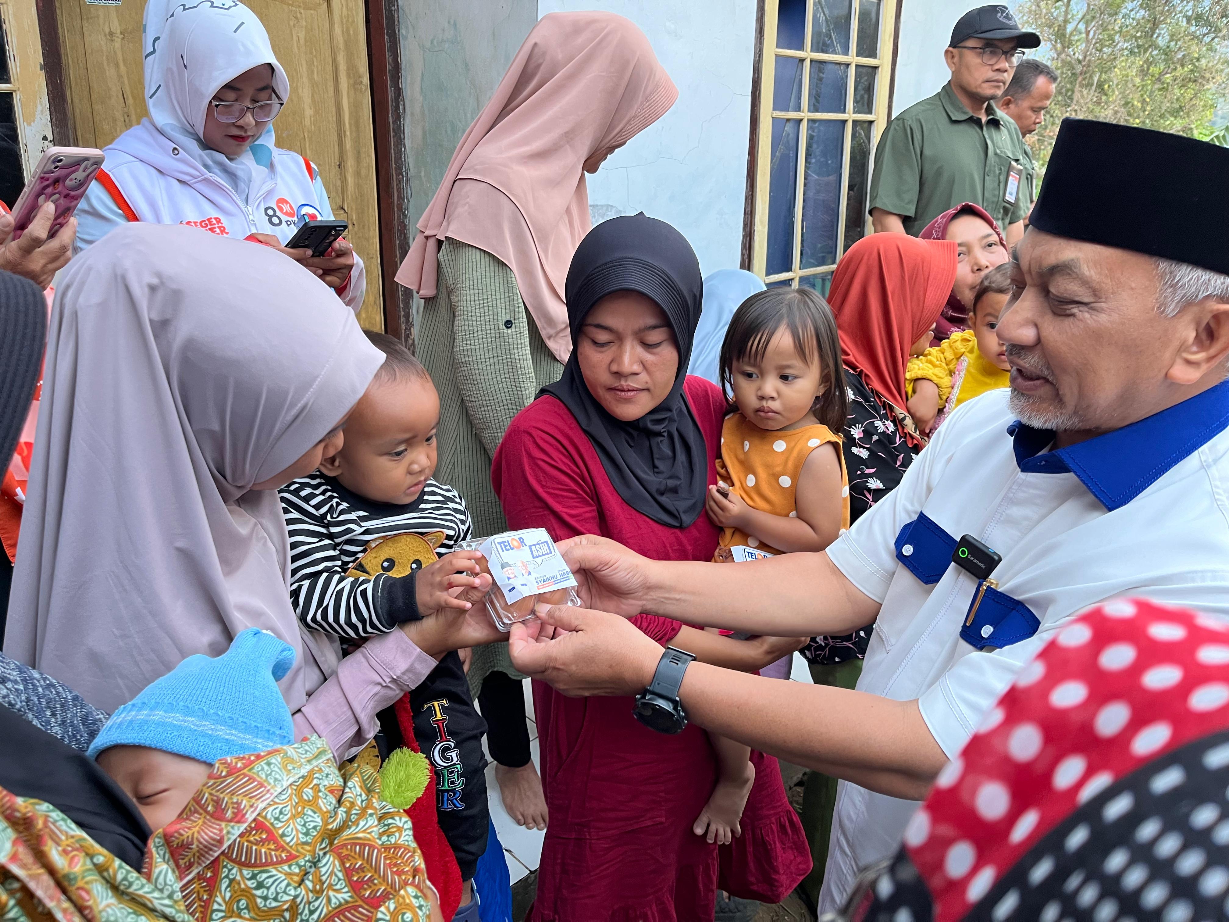 Syaikhu, Makanan Bergizi dan Telur ASIH untuk Atasi Stunting