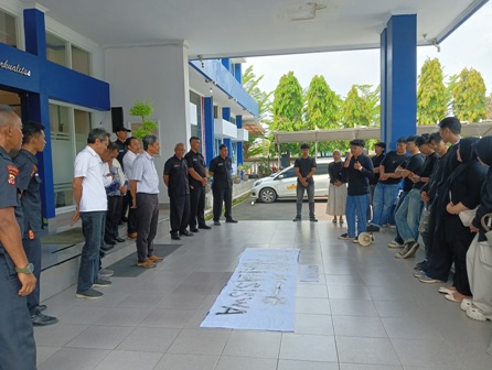 Mahasiswa Unma Gelar Aksi Saat Dies Natalis ke-20, Soroti Polemik Statuta 2026