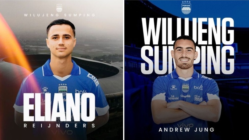 Gokil! Persib Bandung Resmikan Eliano Reijnders dan Andrew Jung, 2 Pemain Baru Merapat ke Maung Bandung