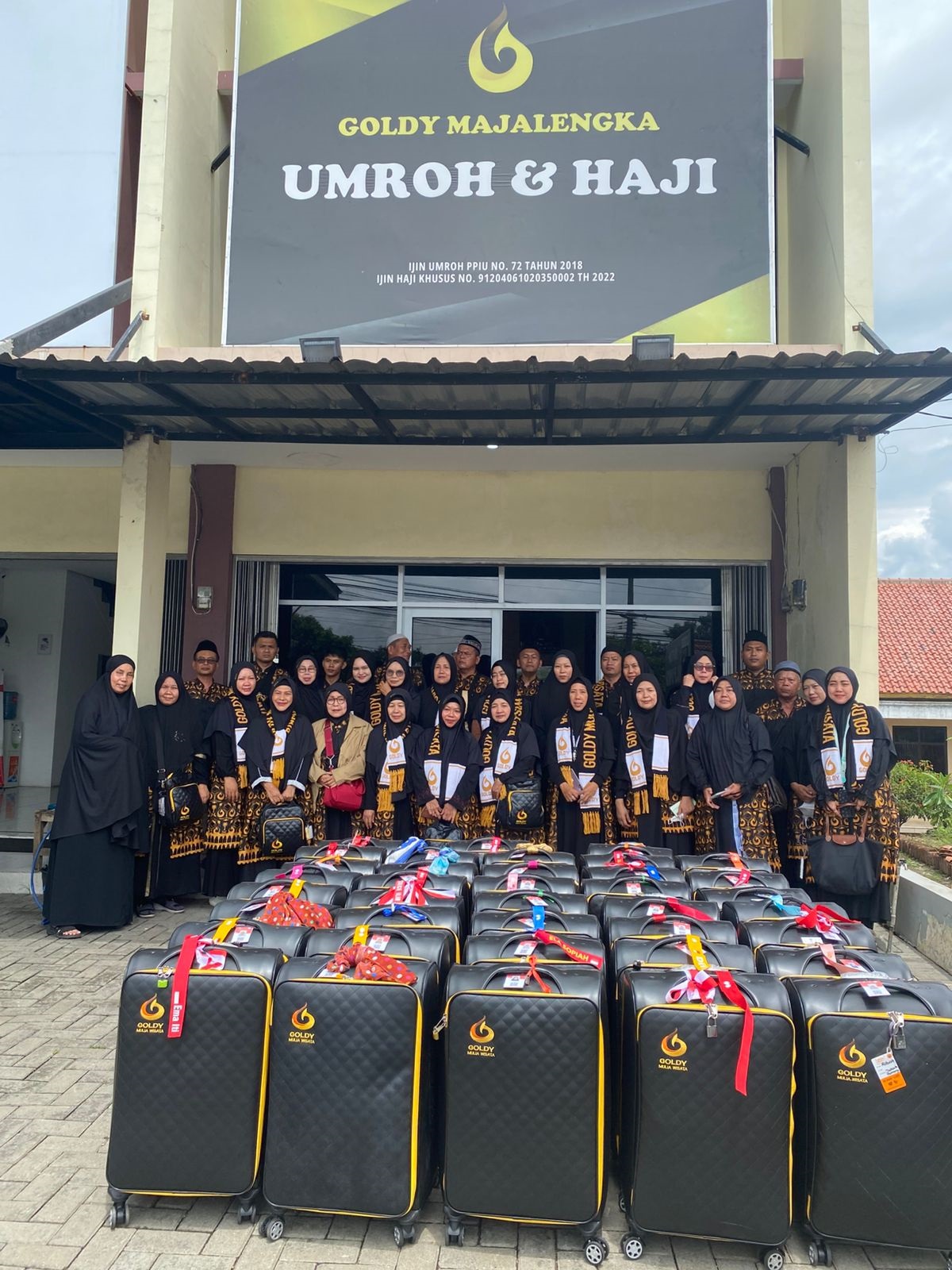 Travel Goldy Kembali Berangkatkan Umrah, Jamaah Nilai Pelayanan Memuaskan