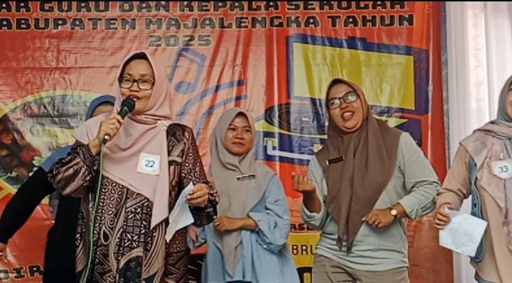 Siswa dan Guru SLB Antusias Ikut Lomba 
