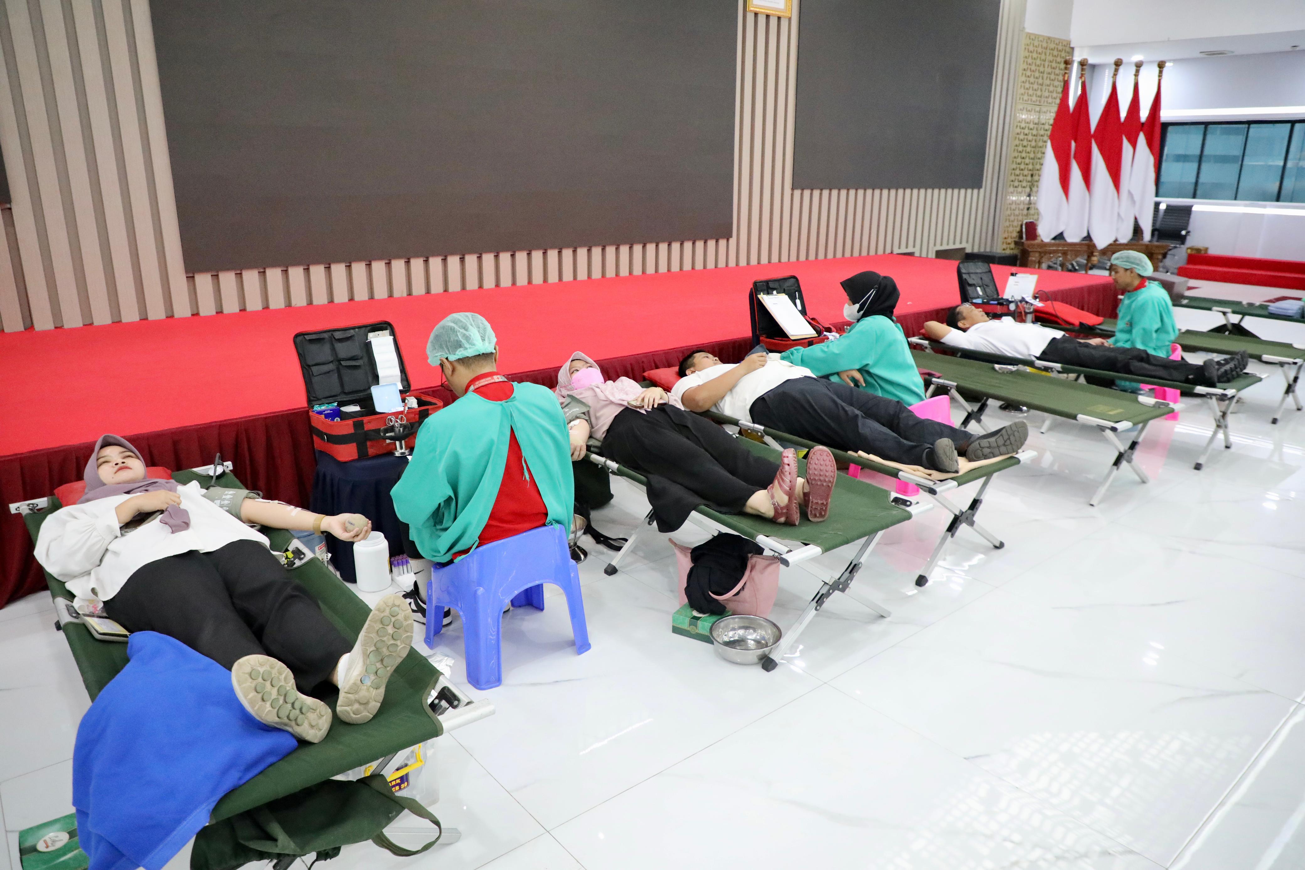 Sekjen ATR/BPN: Donor Darah Rutin Bermanfaat bagi Kesehatan dan Menumbuhkan Kepedulian Sosial