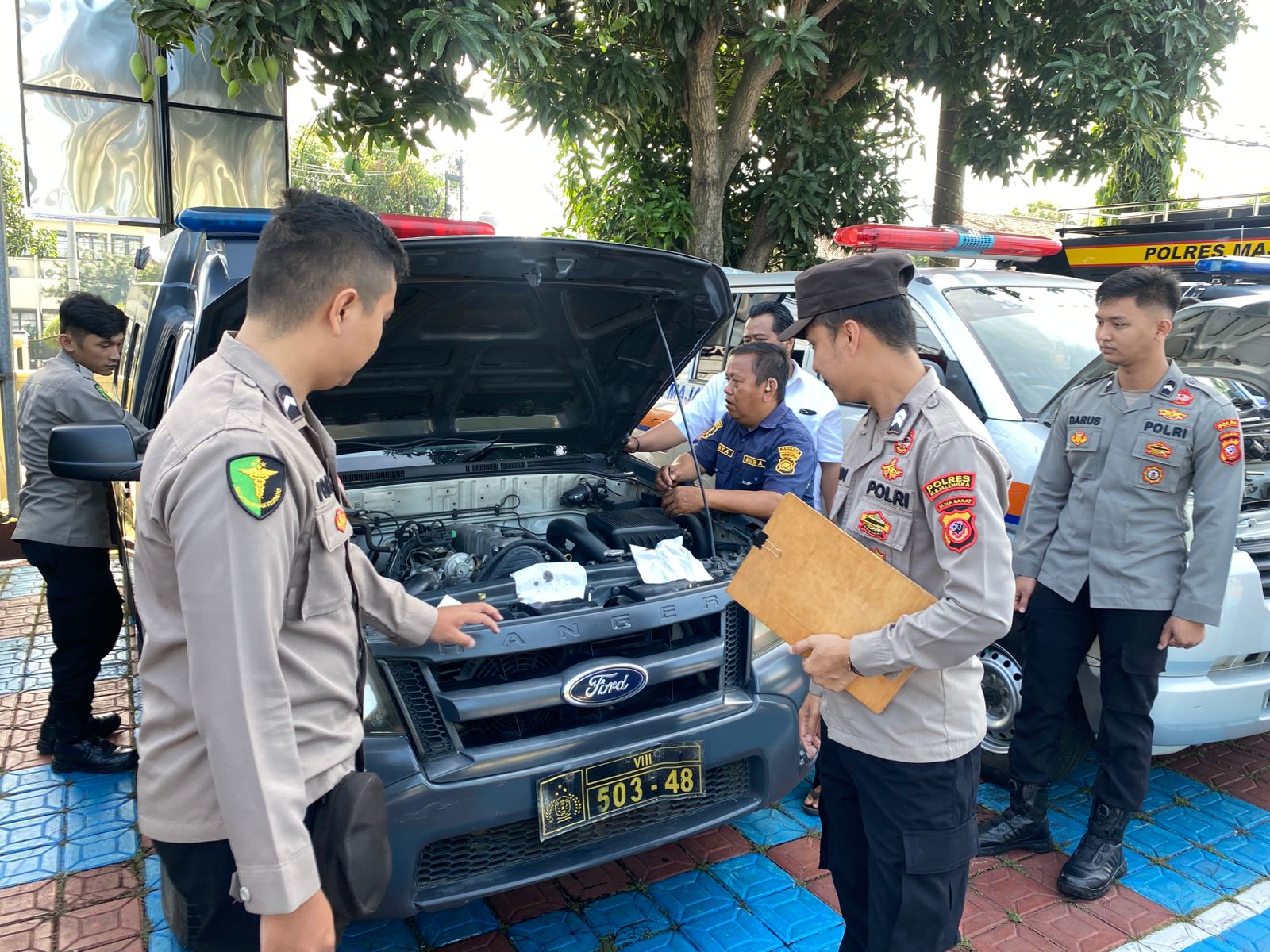 Polres Majalengka Lakukan Mapping Harwat Randis 2025 untuk Efisiensi Operasional Kendaraan Dinas