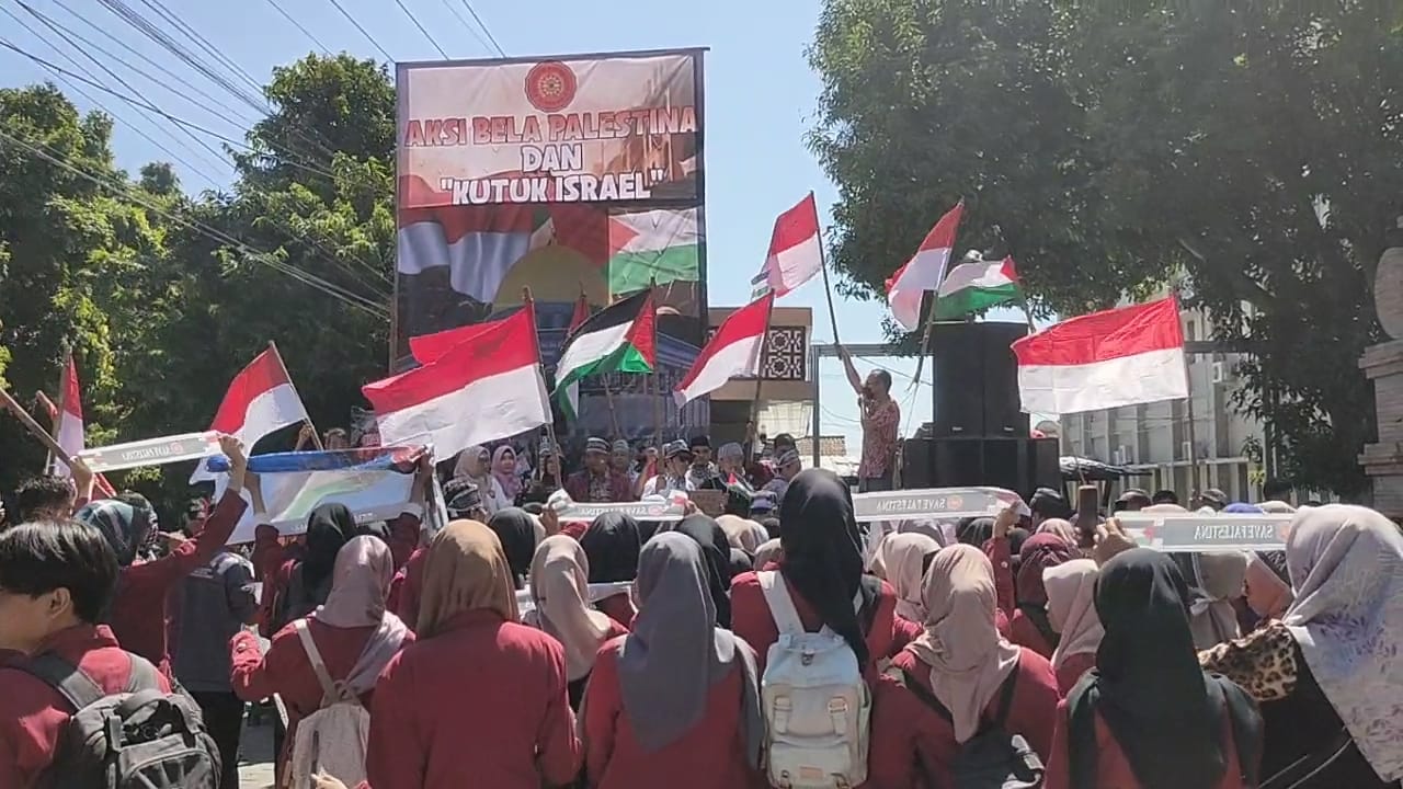 UMC Turut Serta Gelar Aksi Bela Palestina Bersama 172 Kampus Muhammadiyah se-Indonesia