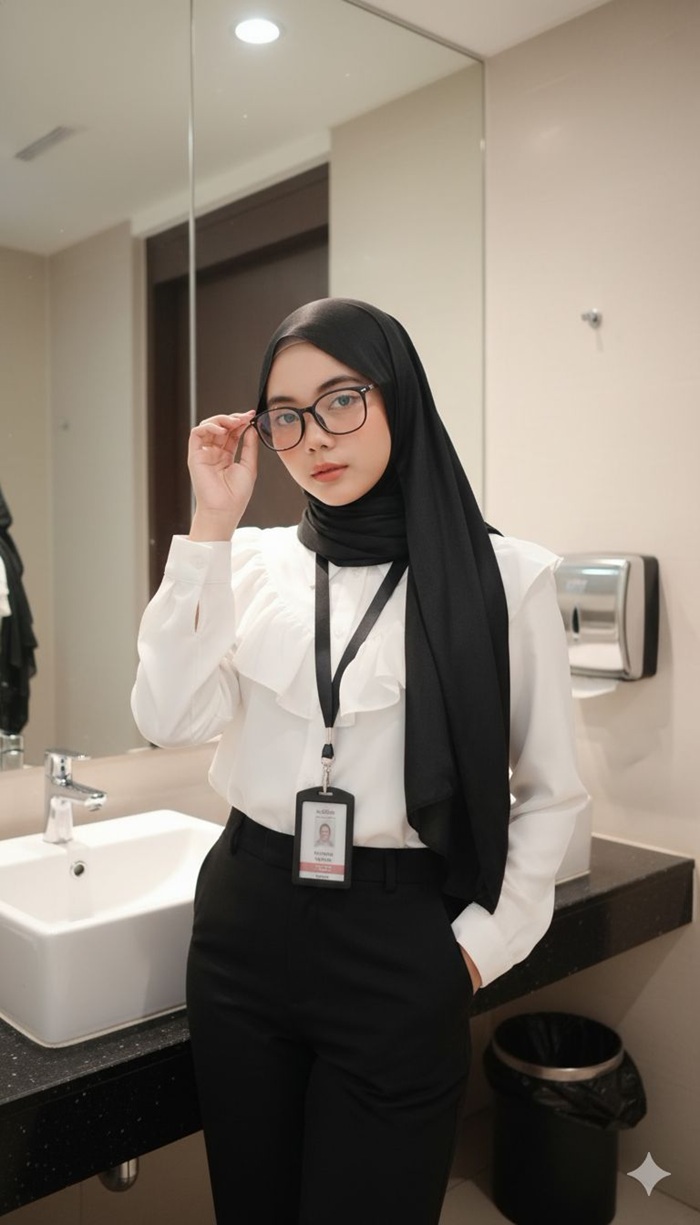 Tak Terlihat Seperti Editan, Yuk Cobain Kumpulan Prompt Gemini AI Wanita Hijab dengan Aneka Konsep Foto