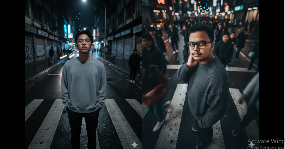 Hasil Sinematik Realistis Dalam 5 Detik, Prompt Gemini AI Foto di Kerumunan Long Exposure Tanpa Kamera Mahal