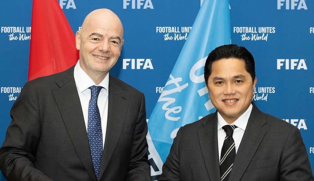 Erick Thohir Dilantik Jadi Menpora, Soal Jabatan Ketum PSSI Tergantung FIFA