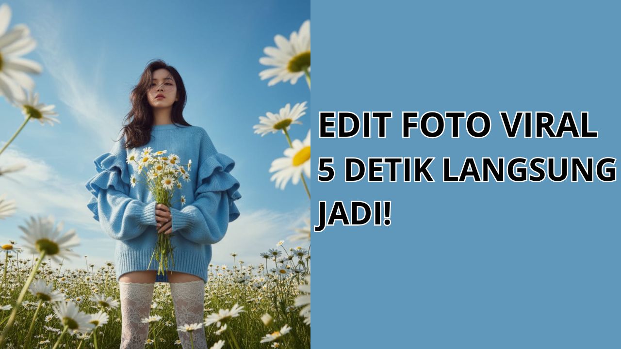 Edit Foto Viral 5 Detik Langsung Jadi Menggunakan Teks Prompt Gemini AI Berikut Ini, Cobain Sekarang!