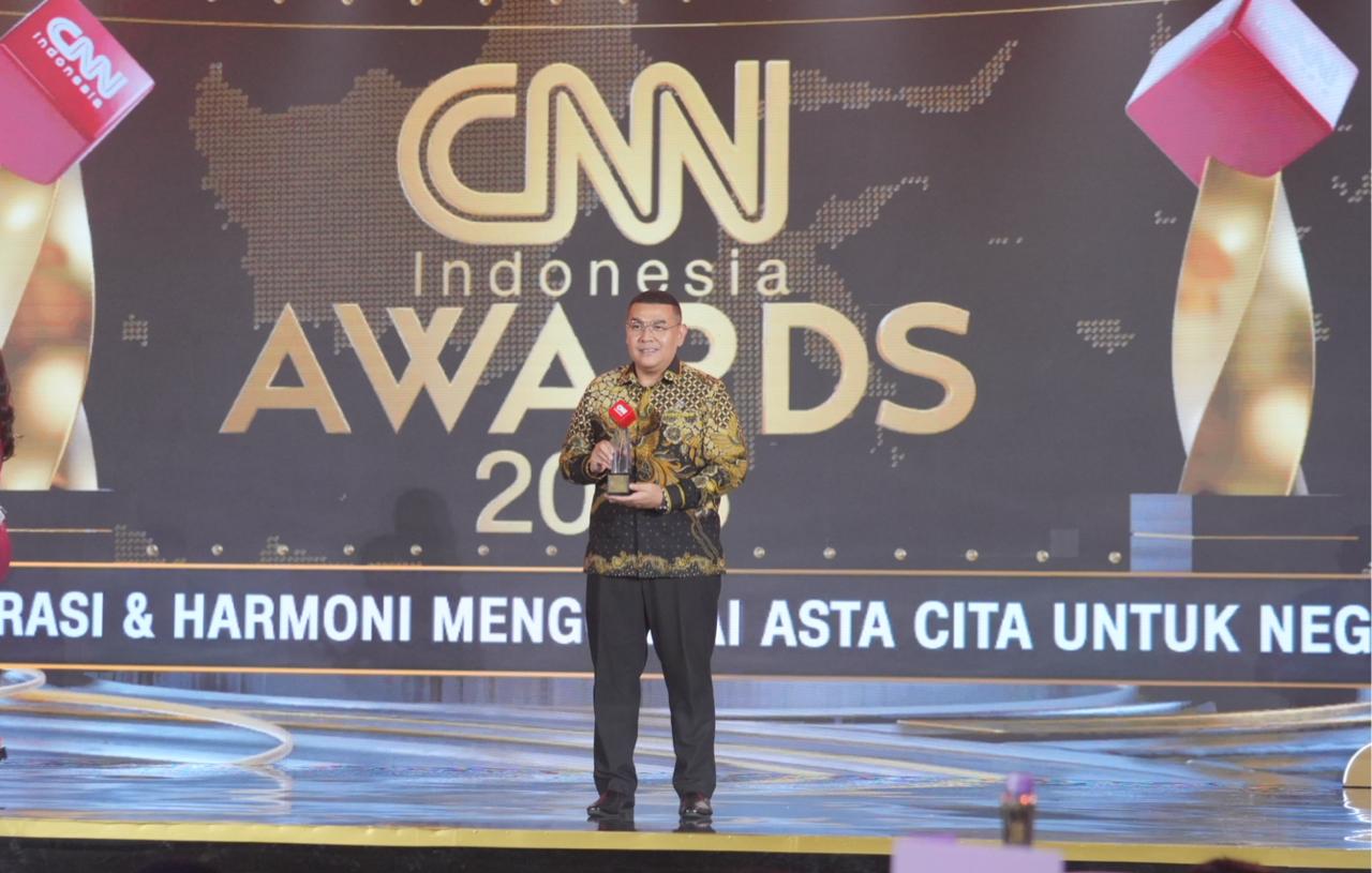 Kementerian ATR/BPN Raih CNN Indonesia Award 2025 Berkat Sukses Program Reforma Agraria dan Digitalisasi Layan