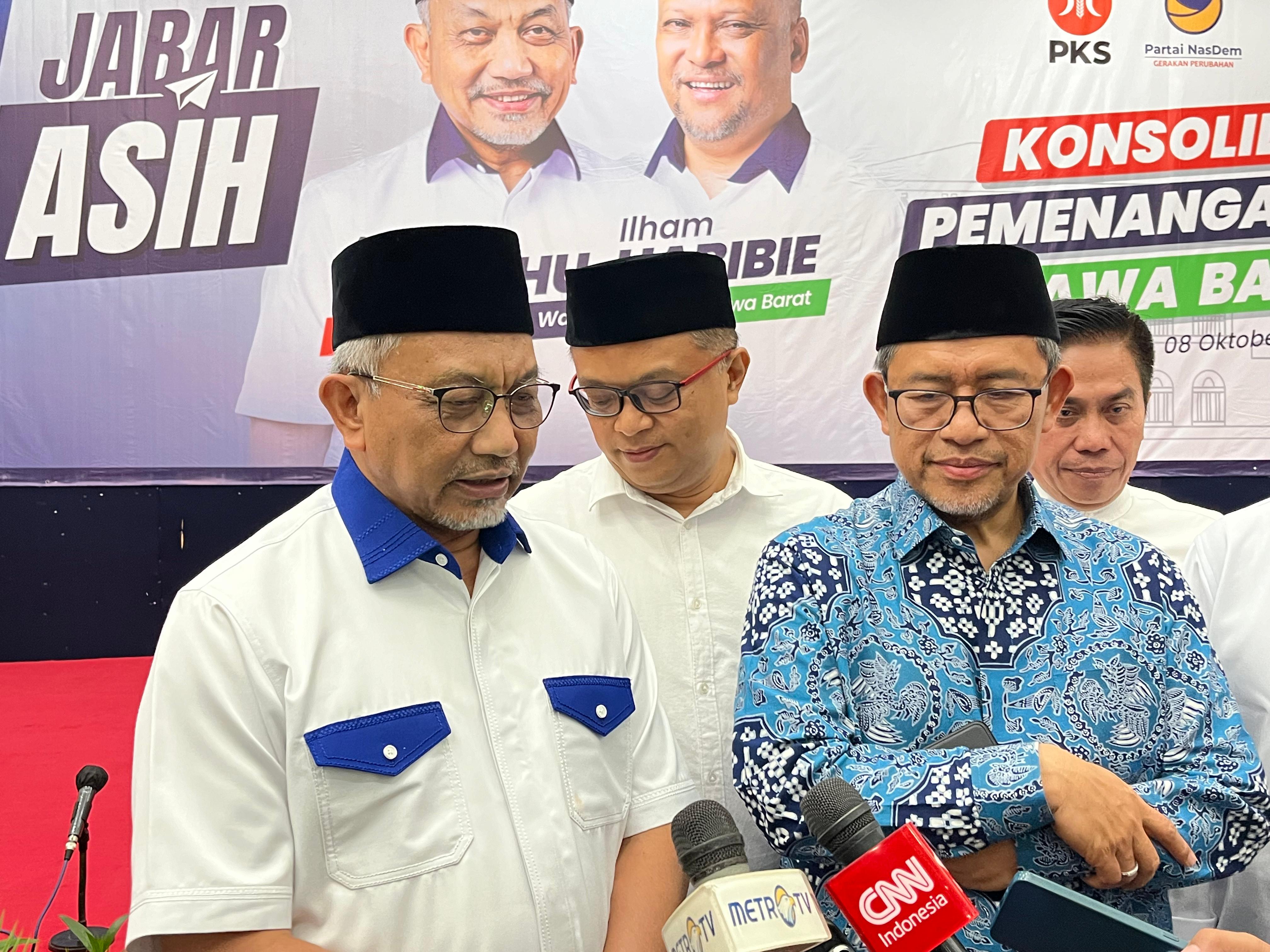 Aher Pimpin Tim Pemenangan Jabar ASIH, Syaikhu-Ilham Optimistis Menang Pilgub Jabar