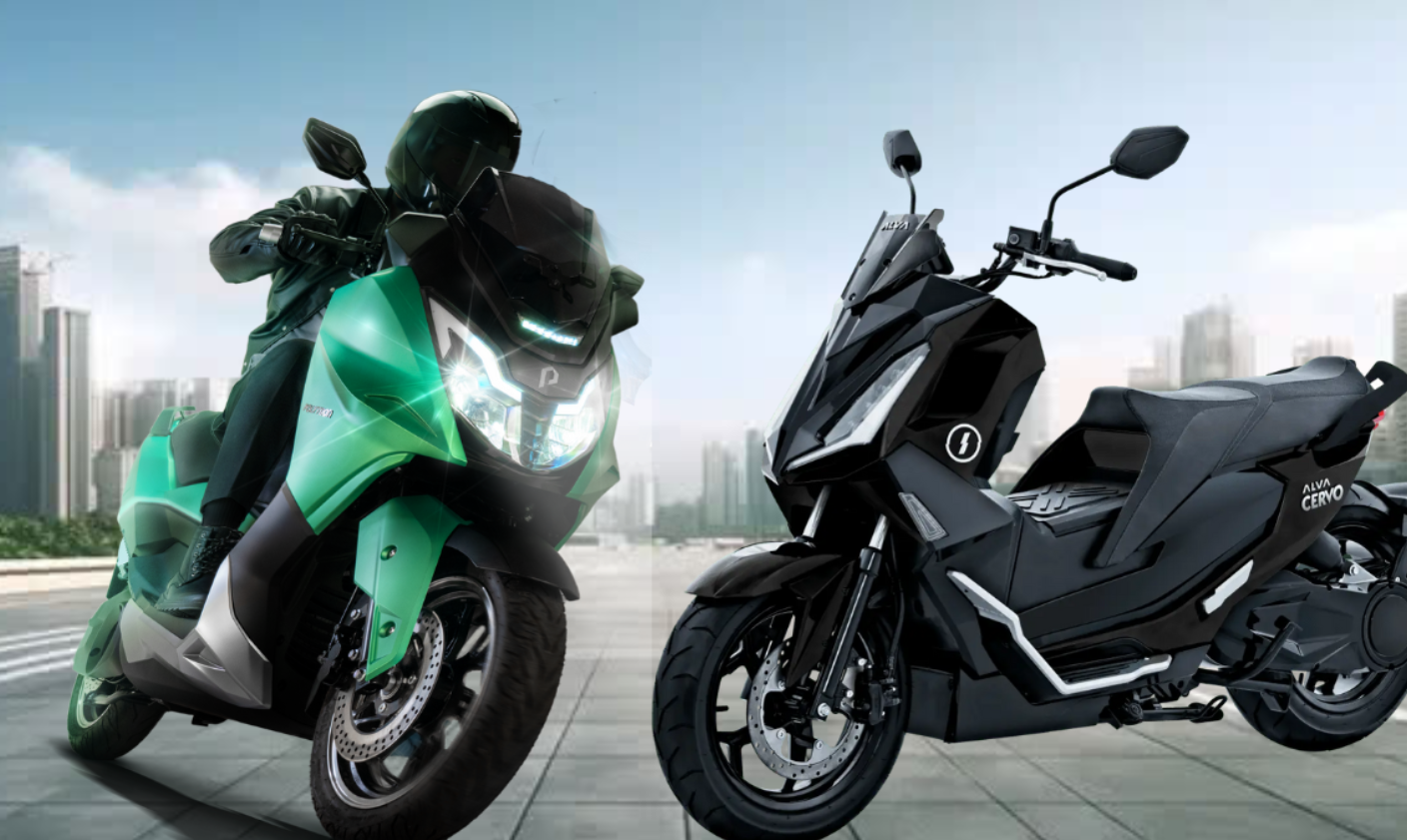 Perbandingan Polytron Fox 500 Vs Alva Cervo, Mana Motor Listrik Maxi yang Lebih Baik di Tahun 2025?