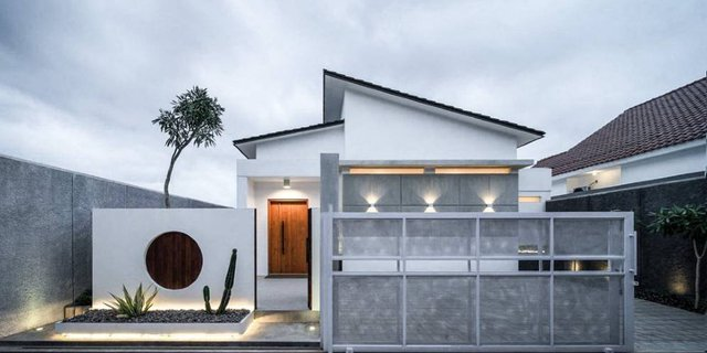 Desain Rumah Minimalis Modern, Tampak Mewah dan Estetik!
