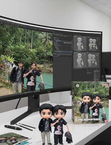 Anti Gagal, Ini Cara Mudah Buat Miniatur AI Lengkap dengan Prompt Versi Karakter Chibi