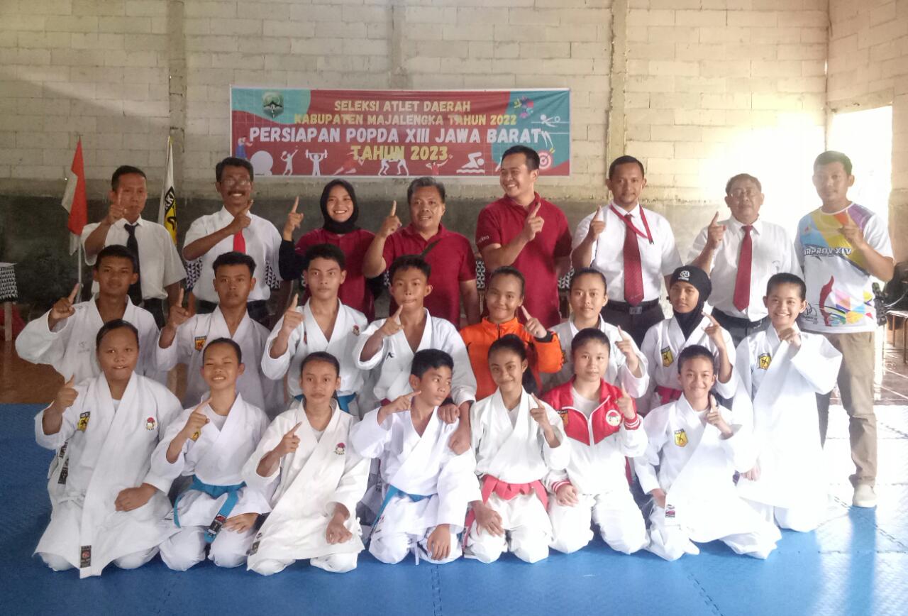 Seleksi Atlet Karate Popda Rampung