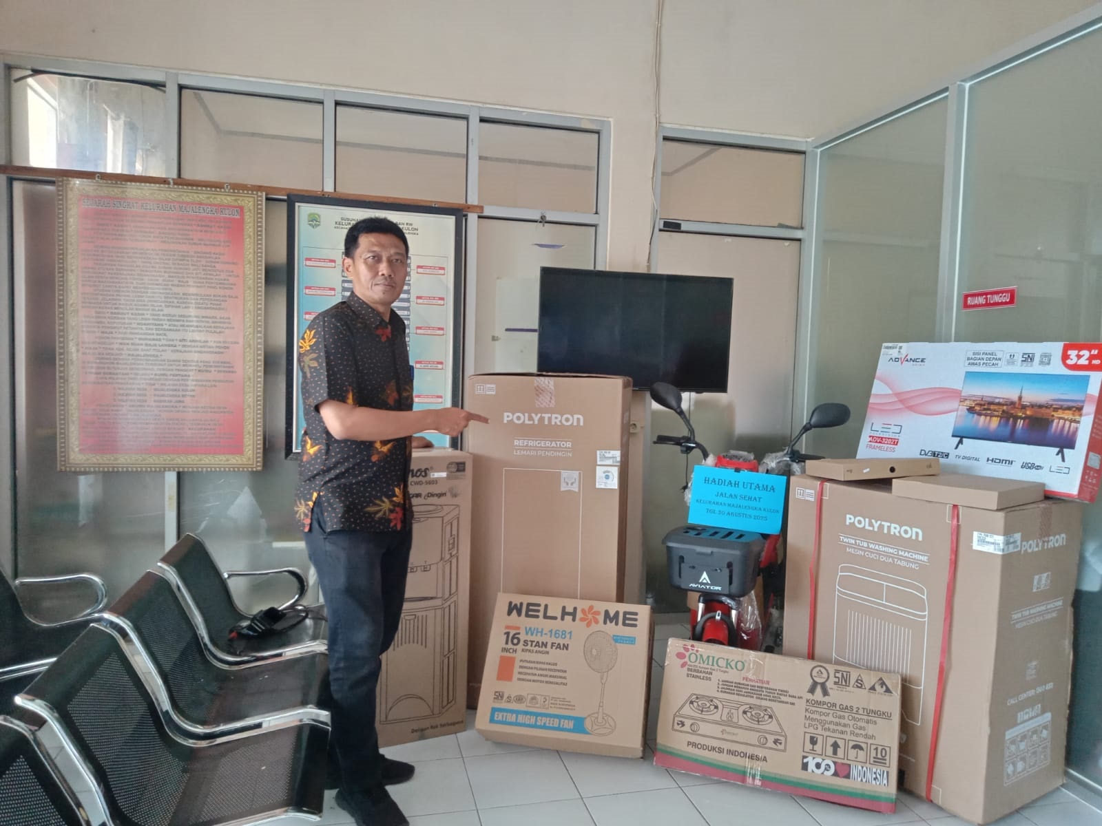 Majalengka Kulon Gelar Gerak Jalan Sehat 