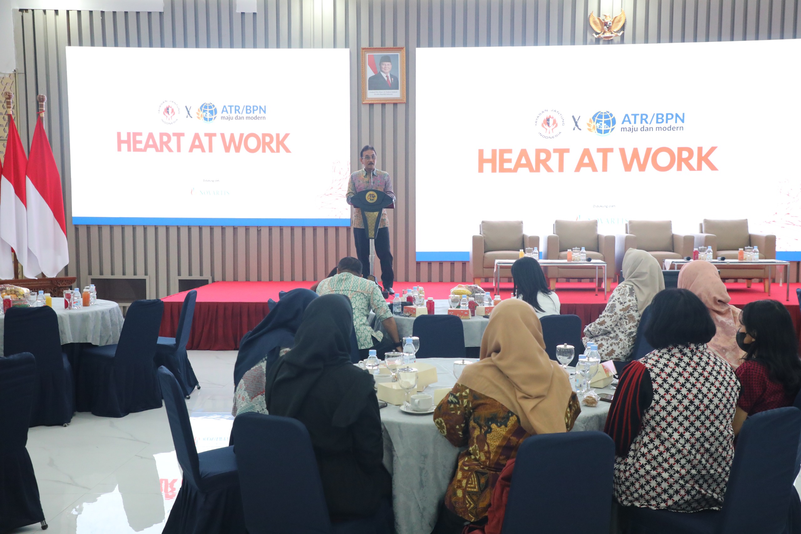 Sekjen ATR/BPN Ajak ASN Terapkan Pola Hidup Sehat dalam Sosialisasi dan Edukasi Kesehatan Jantung