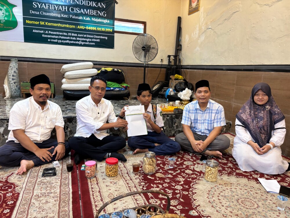 Kisah Nandi, Siswa MTs di Majalengka yang Hidup Sendiri dan Dapat Beasiswa dari BAZNAS