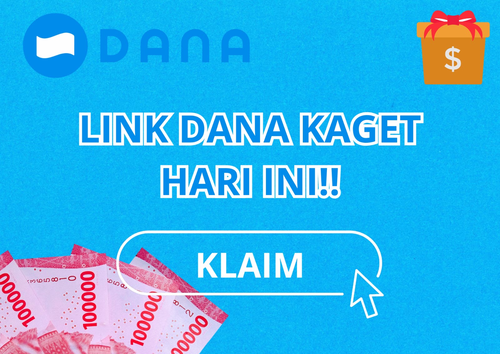 Spesial Hari Ini, Nomor Kamu Bisa Dapat Saldo Dana Gratis Rp299.000 Langsung Cair dari Link Dana Kaget!