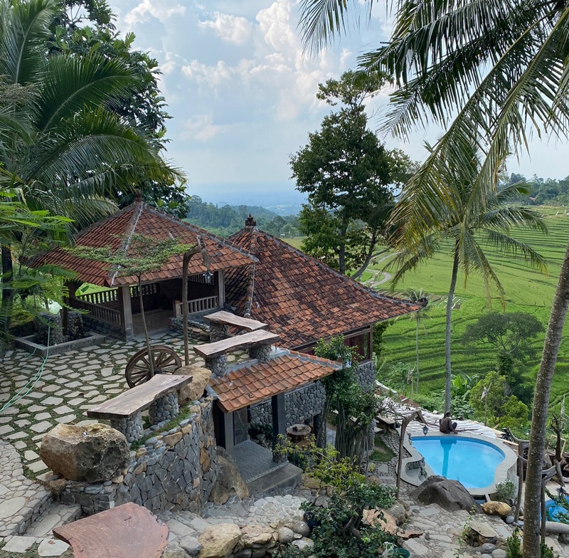 Terasering Ciboer Pass Majalengka Paket Lengkap Liburan