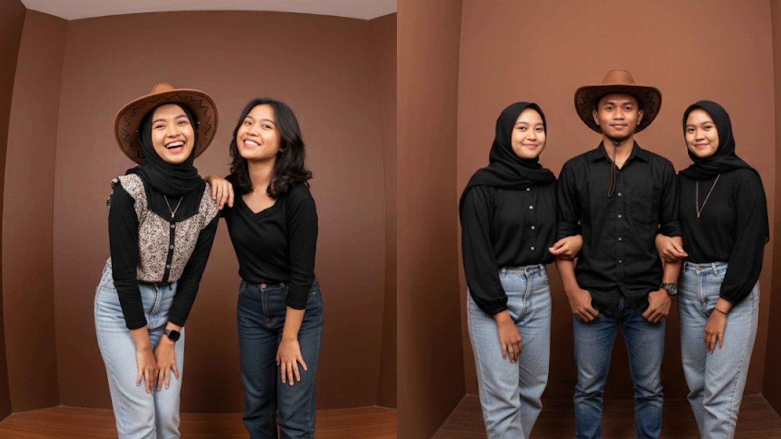 Kumpulan Prompt Gemini AI Photobox Bareng Sahabat ataupun Keluarga, Layaknya di Studio Foto Profesional
