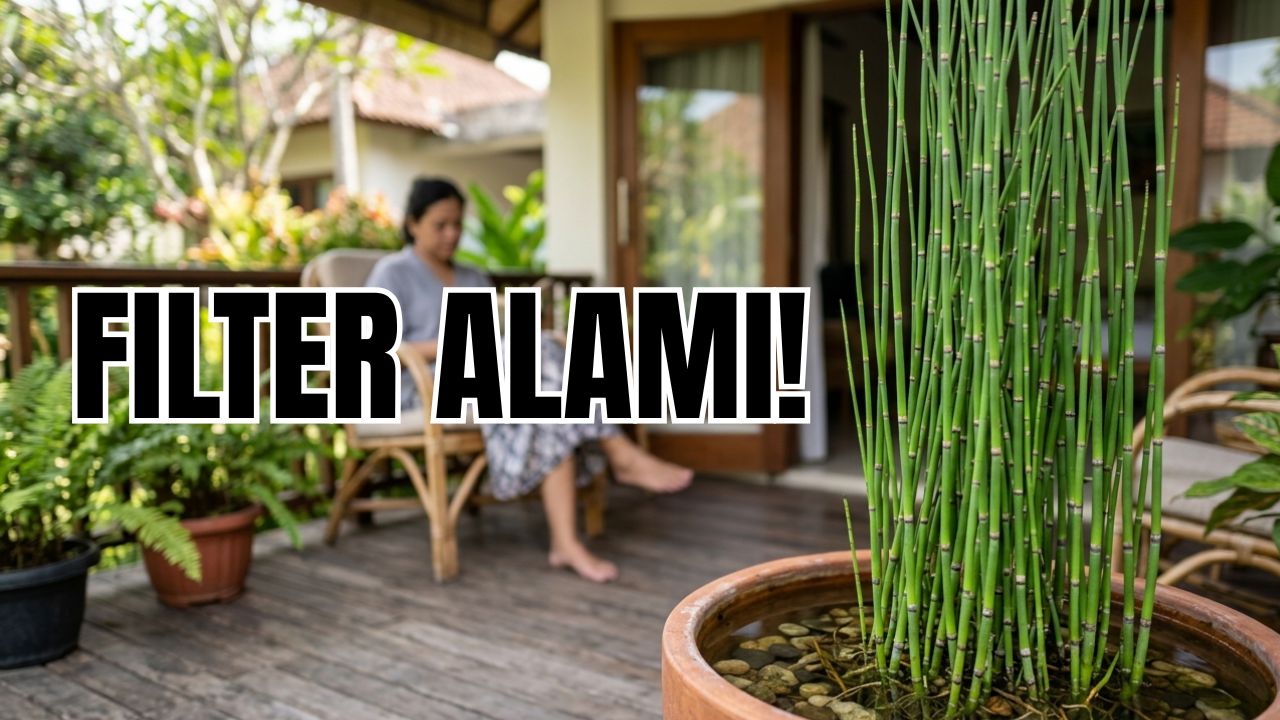 Perbaiki Kualitas Hidup hingga Jadi Filter Alami, Ini Kumpulan Manfaat Tanaman Bambu Air di Rumah! 