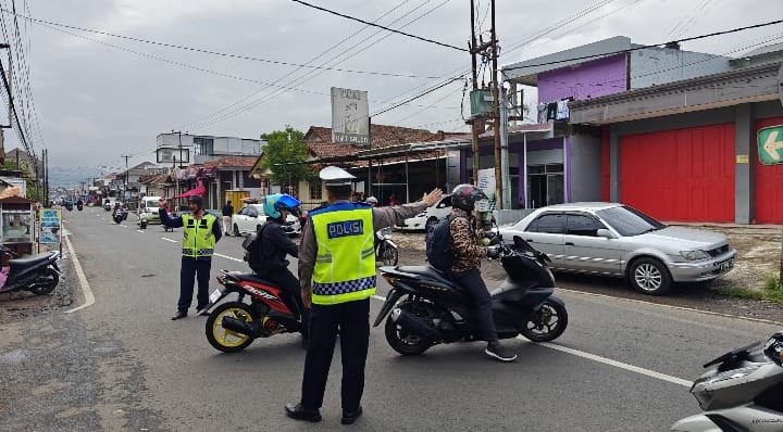 Polres Majalengka Gencar Tertibkan Knalpot Brong