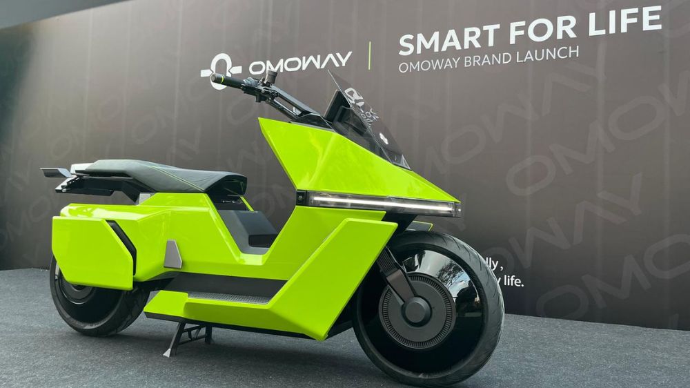Motor Listrik Pintar Omo X dengan Teknologi CMG, Self-Balancing Pertama Dunia dan Proteksi Jalan, Dibuka April