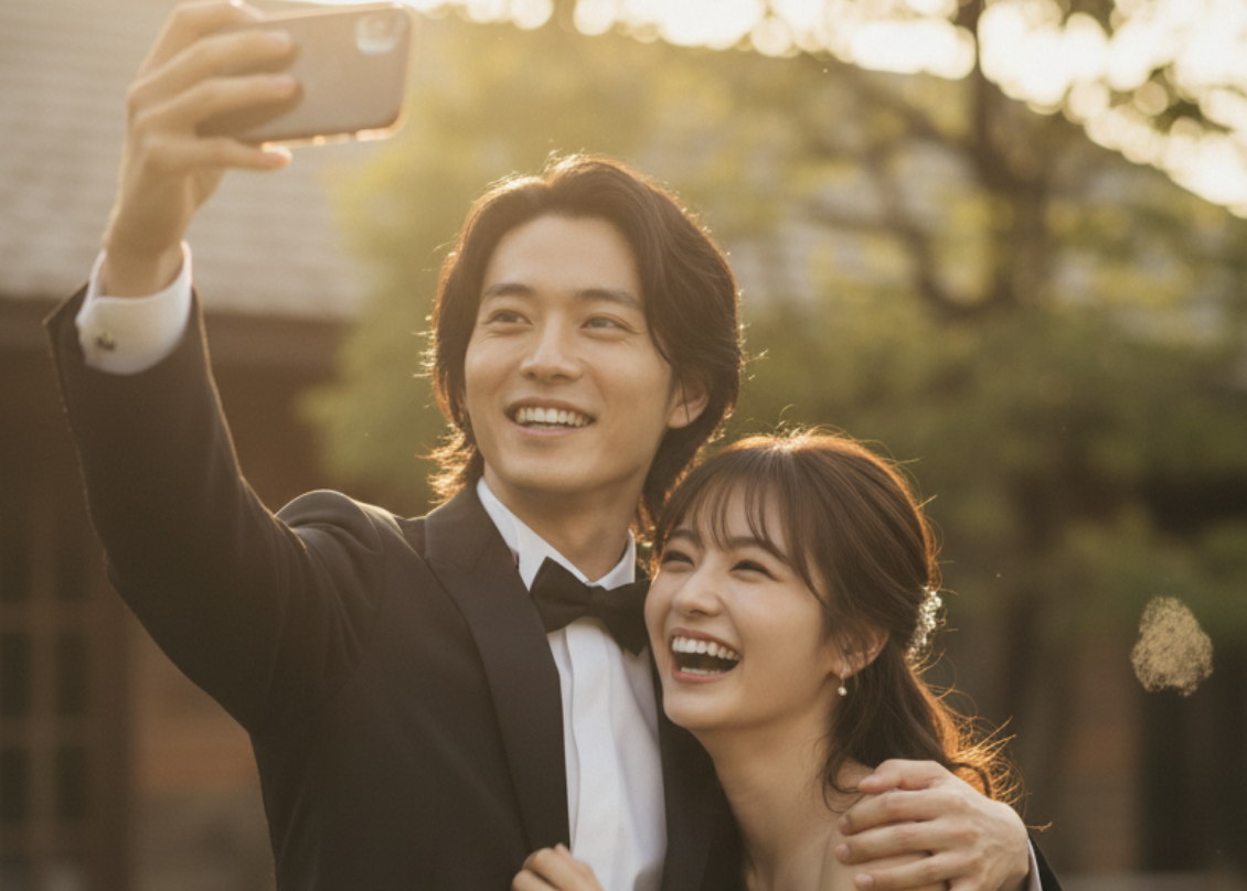Mirip Banget! Tutorial Edit Foto Prewedding atau Pernikahan Pakai Foto Pasangan dan Mirip Aslinya