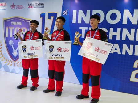 Cetak Teknisi Kelas Dunia, Yamaha Kembali Gelar Indonesia Technician Grand Prix, 'Being Trust & Commit'   