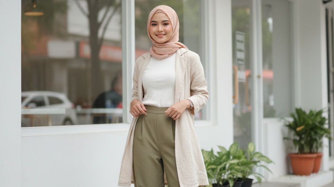 Kumpulan 5 Prompt Gemini AI Edit Foto Wanita Berhijab, Looks Cantik Ala Gen Z dengan Outfit Terkini dan Trendy