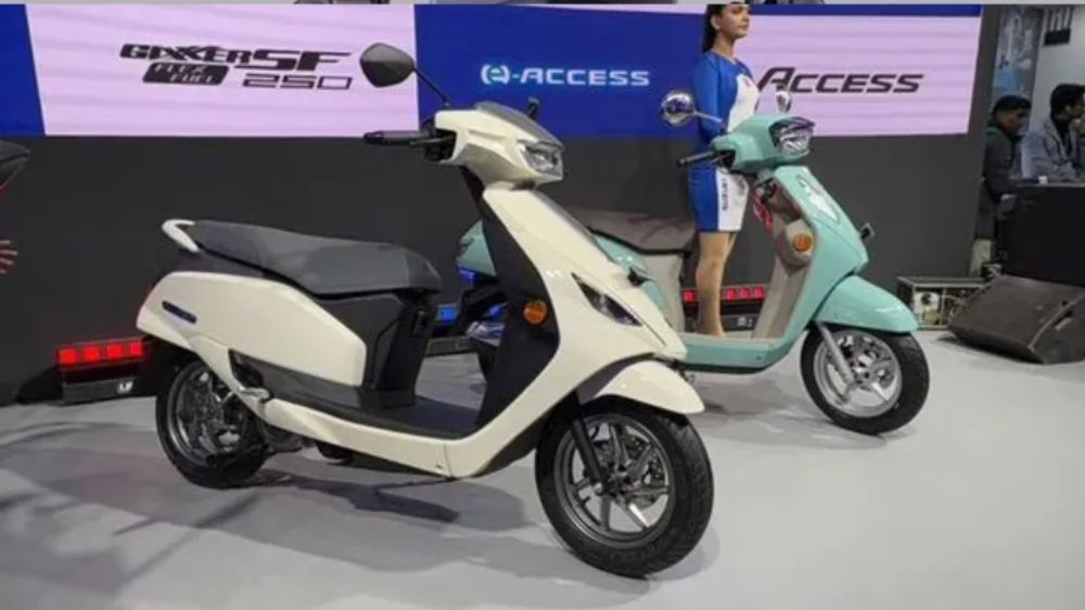 Motor Listrik Suzuki Terbaru e-Access, Fitur Modern, Baterai Awet, Cas 2 Jam Bisa Tembus 100 Km untuk Harian 