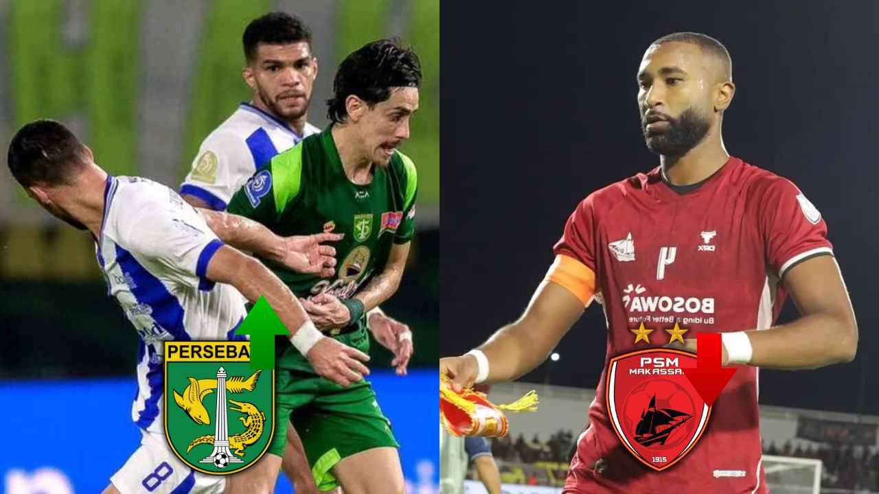 Update Klasemen BRI Super League Pekan 24: Persib Masih Perkasa, PSM Makassar Kena Remontada!