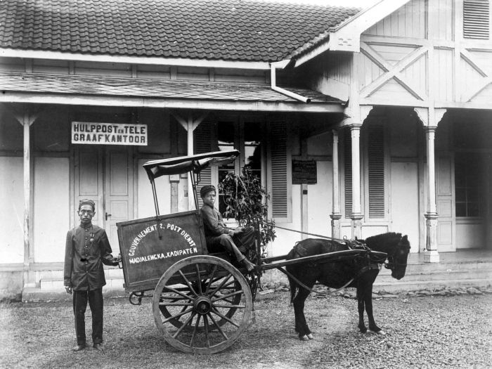 Bikin Rindu Masa Kolonial, Gerobak Pos di Kadipaten