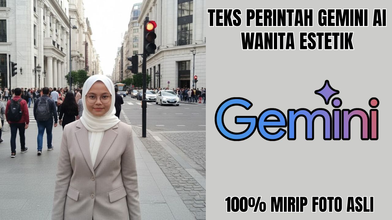 Hanya Disini! Salin Prompt Gemini AI Wanita Berhijab Estetik Ini Untuk Dapatkan Hasil Foto Seperti Bukan AI