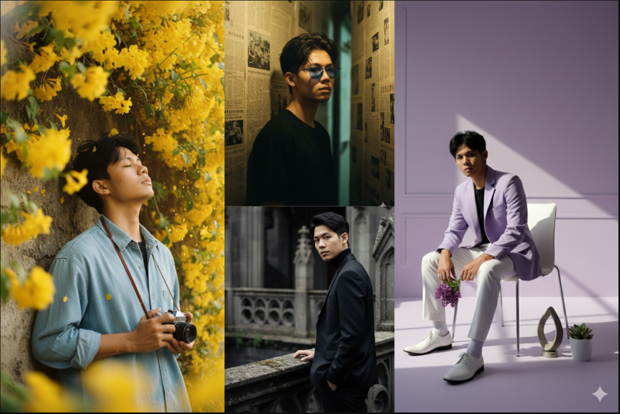 Edit Foto Selfie Anda Jadi Super Kece Dalam 5 Detik, Kumpulan Promt Gemini Ai Foto Cowok Modis Style