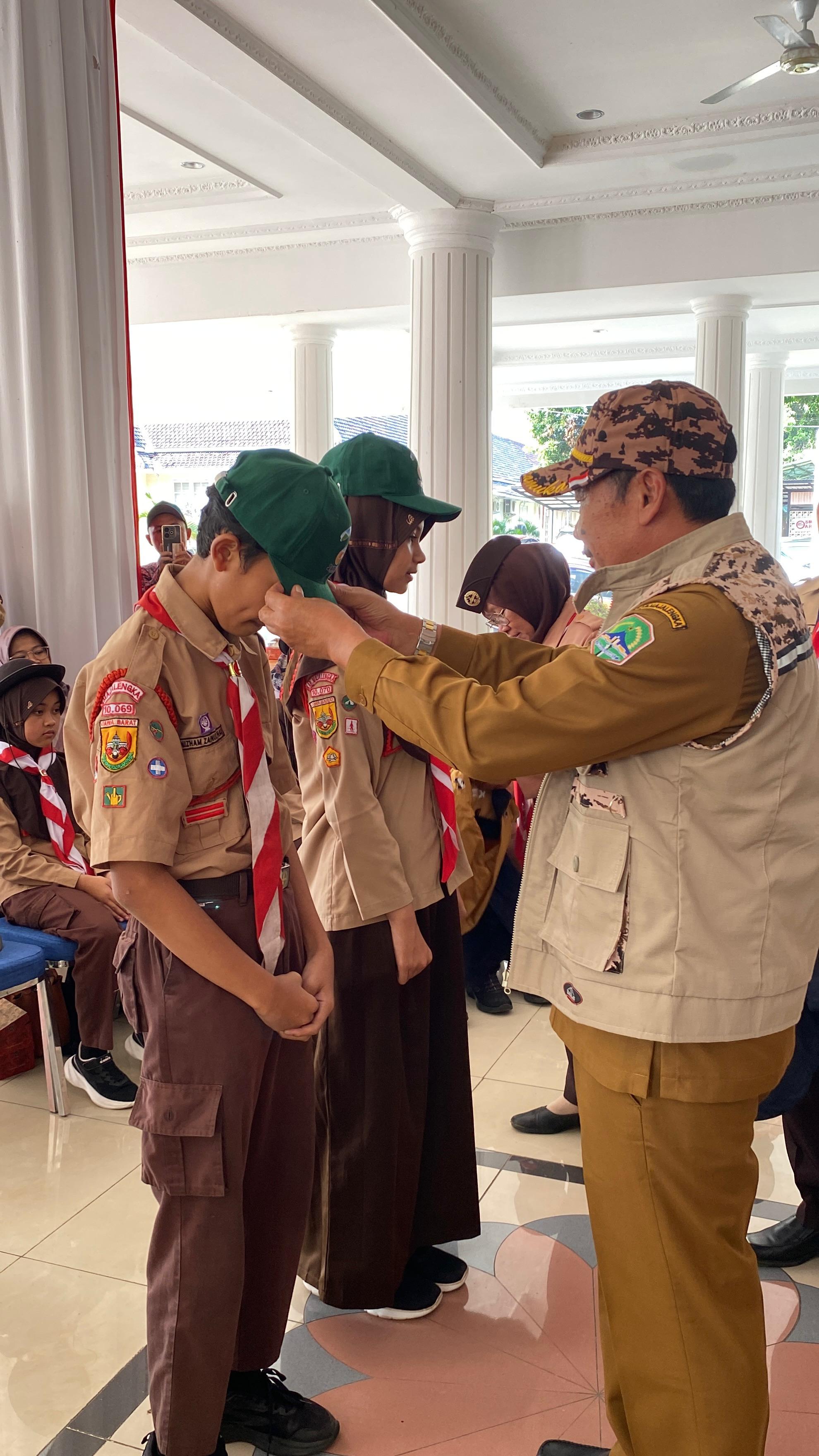 Sekretaris Mabicab : Kontingen Pramuka Harus Jadi Duta Majalengka