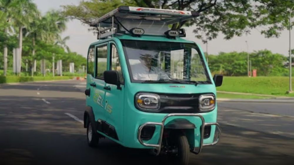 Motor Listrik Roda Tiga Selis Bromo Punya AC dan Kabin Anti Hujan, Cicilannya Segini