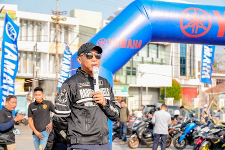 Yamaha Dukung Kampanye Keselamatan Berkendara, Sunmori MAXi Ride & Pride Bersama Gubernur Lampung