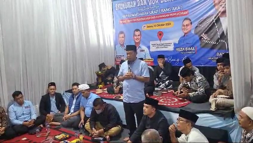 Maruarar Sirait Dilantik Jadi Menteri, Warga Majalengka Gelar Syukuran